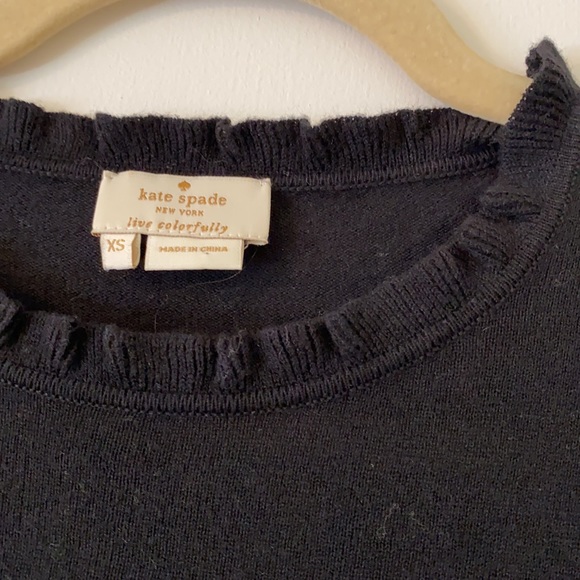 Kate Spade black sweater - Picture 2 of 3